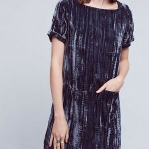 Elegant Black Velvet Dress